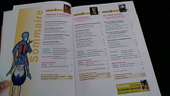 Manuel de français 5e Français en séquences - photo numéro 2