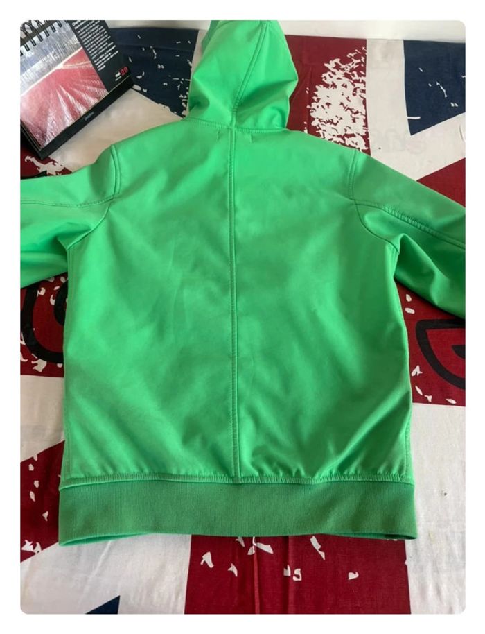 Coupe vent junior Stone Island taille xs vert pomme - photo numéro 20