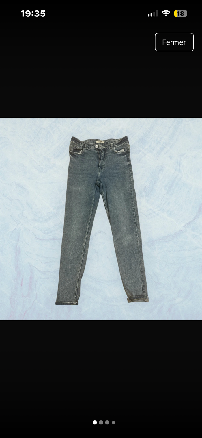 Jean denim slim H&M taille 40 – basique canon & petit prix 💙✨ - photo numéro 1