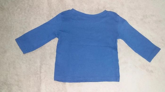 Lot de 2 t-shirts manches longues
garcon 6mois - photo numéro 5