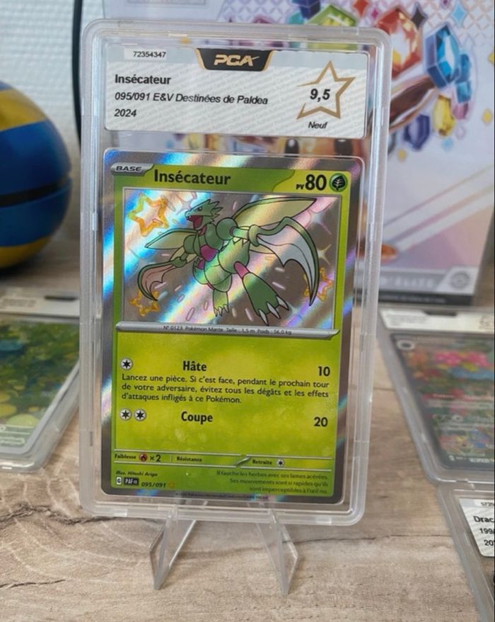 Carte Pokémon Insécateur EV4.5 PCA 9.5 - photo numéro 1