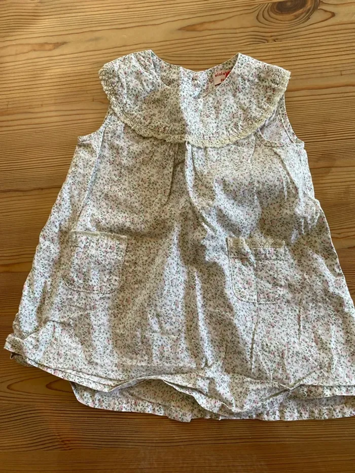 Robe Petit bateau & violette janvier