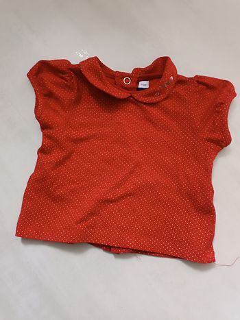 Tee-shirt manches courtes col/polo