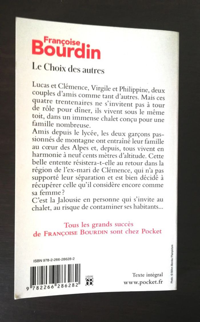 Le choix des autres de Francoise Bourdin - photo numéro 2