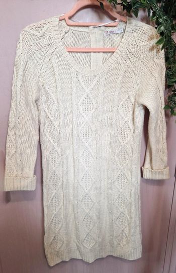 Robe pull en maille Gemo Taille M