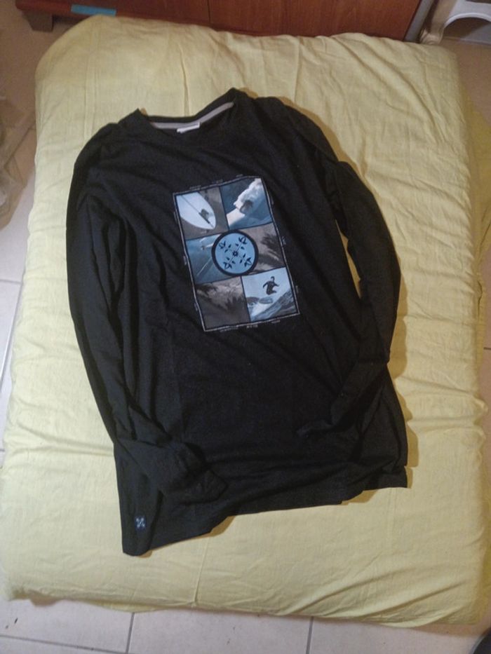 T-shirt homme manches longues