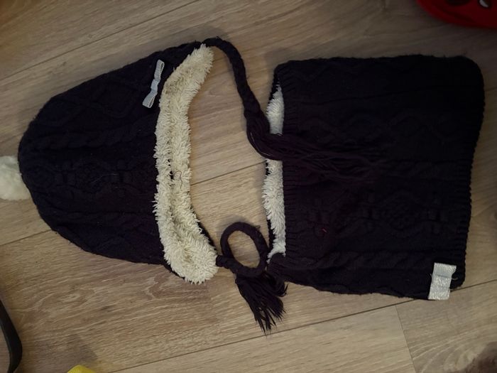 Bonnet + snood 56 cm