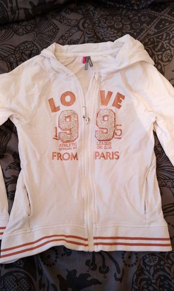 Veste blanche taille 12 ans