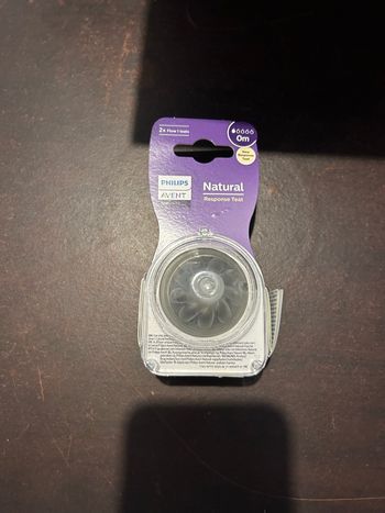 Tétine natural response t0