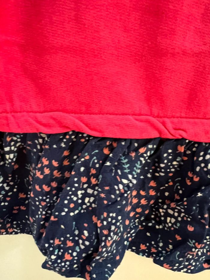 Robe bi matière du pareil au même 6 mois - photo numéro 3