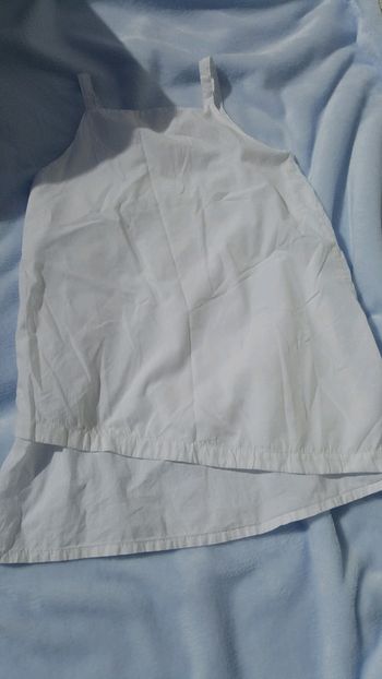 Robe blanche Miss P.Boy 6 ans