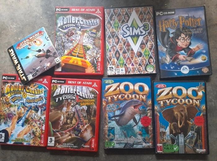Lot jeux ordinateur