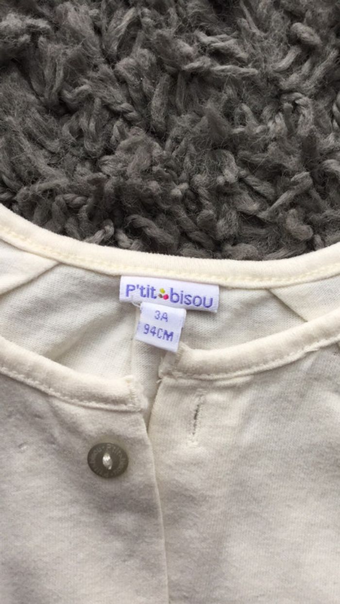 Cardigan neuf 3 ans Ptit Bisou - photo numéro 3