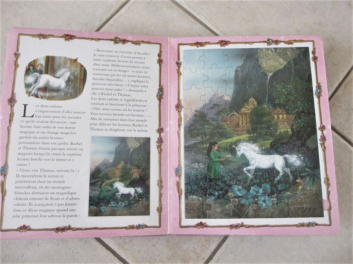 Livre de puzzles La Septième Licorne - Piccolia - photo numéro 3