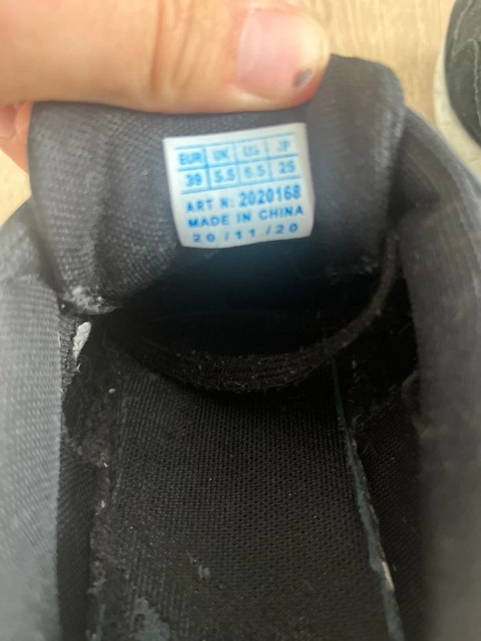 Paire de basket le coq sportif taille 39 état satisfaisant - photo numéro 7