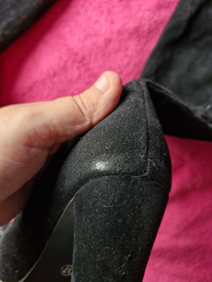 Magnifiques cuissardes à talons style daim - photo numéro 9