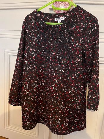 Blouse fleurie