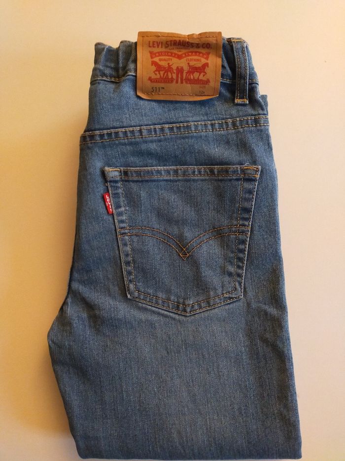 Levi's 511 Slim Tapered Jean Taille 12 ans - photo numéro 4
