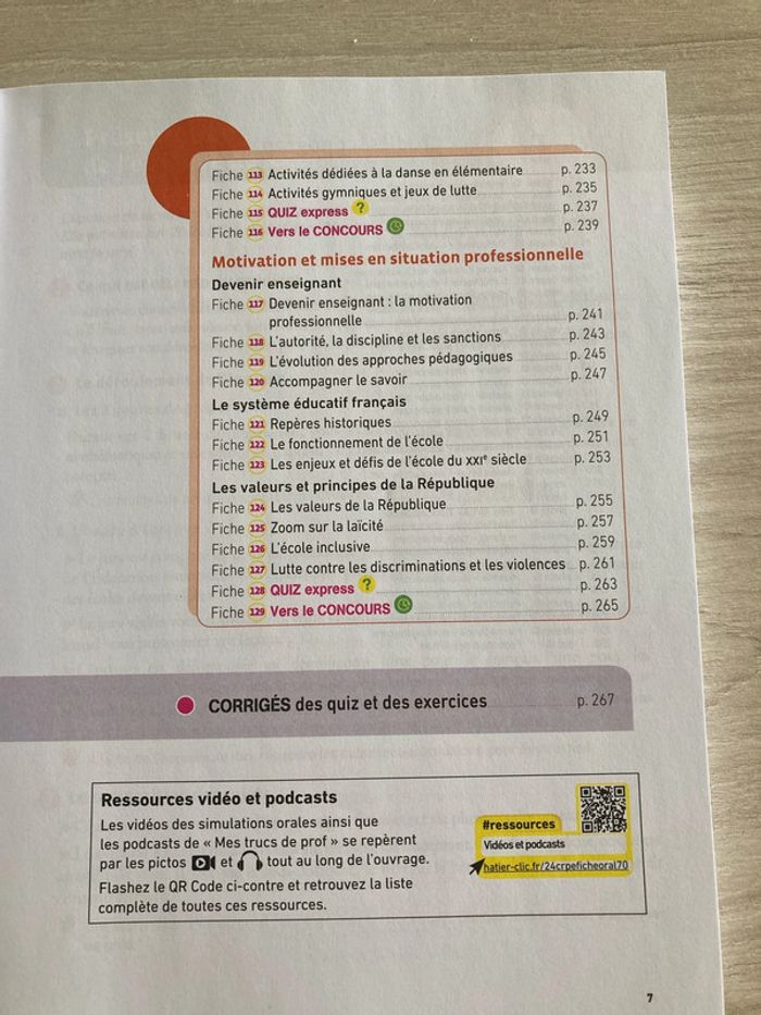 CRPE – Fiches oral leçon & entretien - photo numéro 7