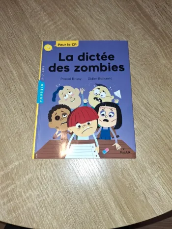 Livre La dictée des zombies CP