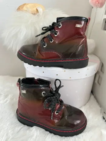 Bottines vernis rogue / noir
