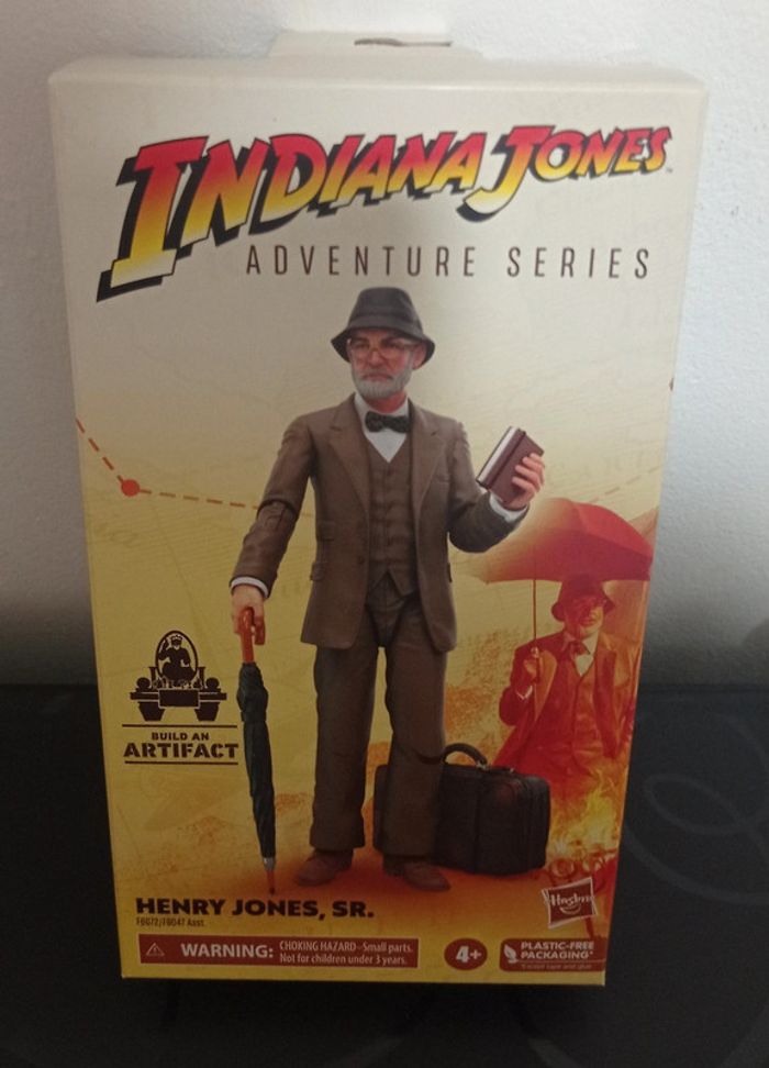 😍 figurine Indiana Jones et la dernière croisade Henri Jones sr sean Connery
