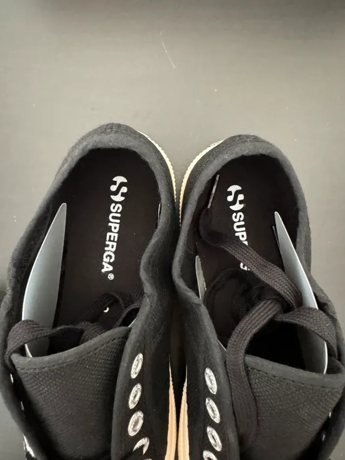 Superga 2750 COTU Classic black white taille 36 - photo numéro 7