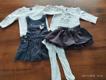 Lot 2 tenues Terre de marins et LuluCastagnette