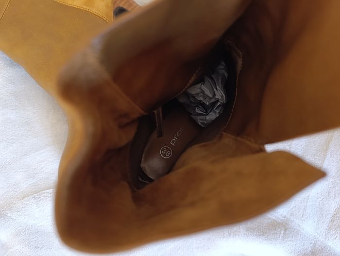 Bottines camel Promod neuves T38 - photo numéro 4