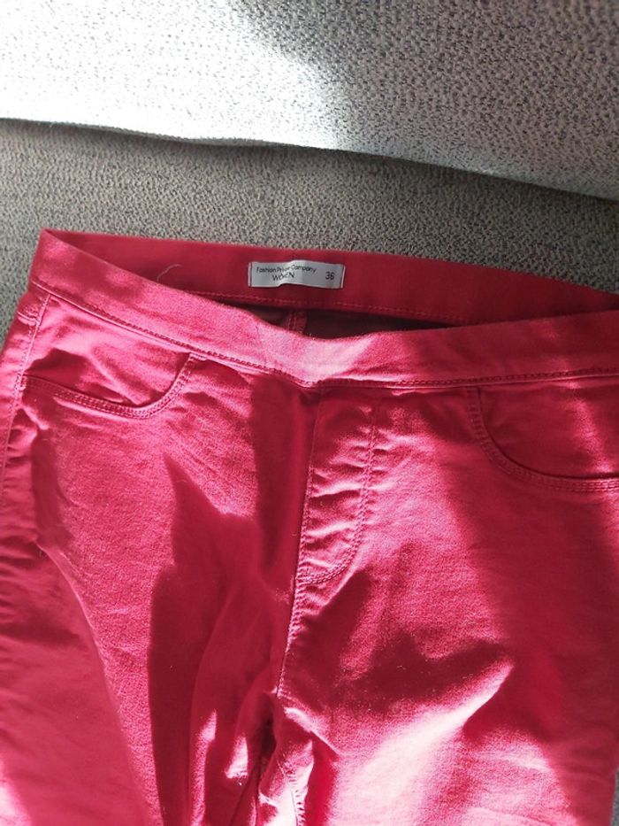 Pantalon bordeaux - photo numéro 2