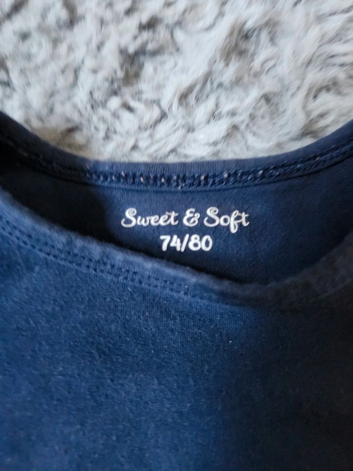 Lot de 2 bodie manches courte 9 mois - photo numéro 3