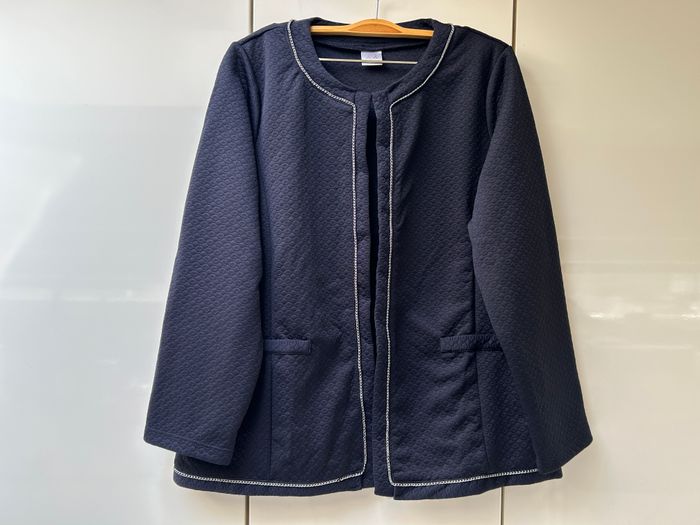 Gilet bleu marine Claire Neuville - Taille 50/52