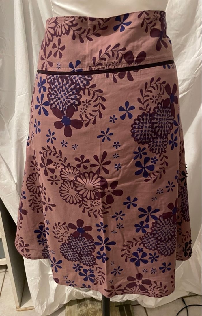 Jupe fleurie pour femme taille 38 la redoute - photo numéro 6