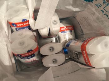 Lot de 12 bouteille flacon 475 ml sanex zéro 0 peau sensitive