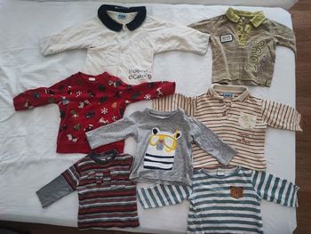 Vêtements pour bébé garçon entre 2 mois et 1 an