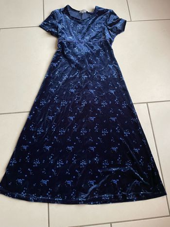 Robe velour vintage my michelle