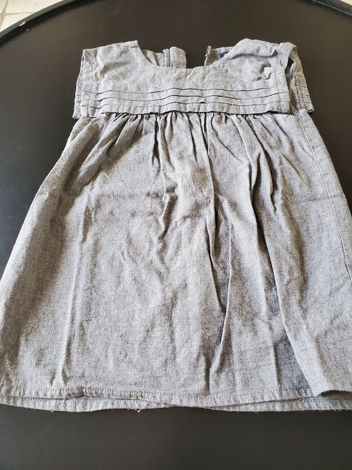 Robe grise 18 mois Kiabi