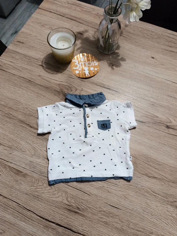 Polo kiabi 3 mois