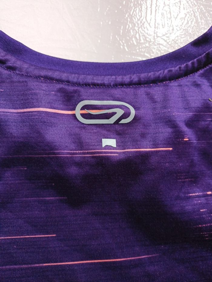 T-shirt fille violet Kalenji - photo numéro 5