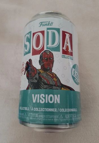 Marvel vision funko soda pop limited edition avengers
