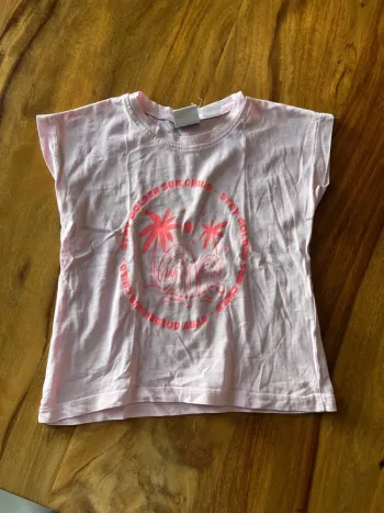 T-shirt rose Zara