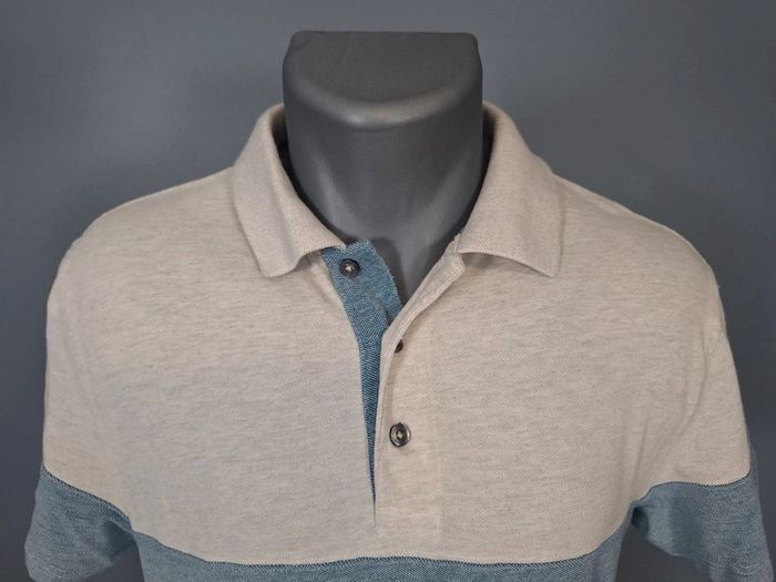 Polo manche courte nautica multicolore - taille M - homme brodé (461) - photo numéro 3