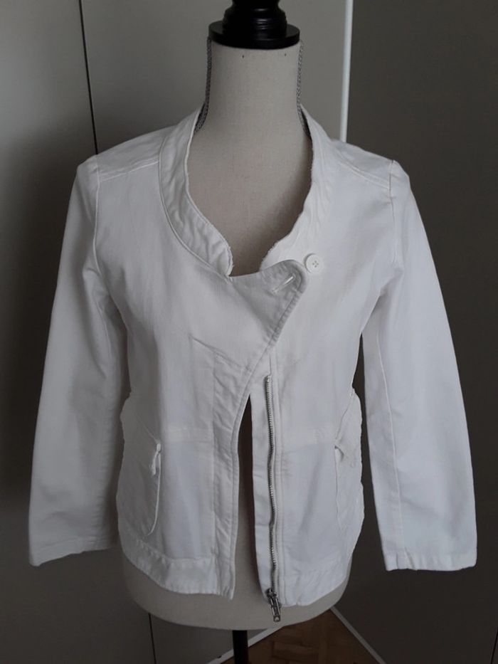 Veste blanche Comptoir des Cotonniers