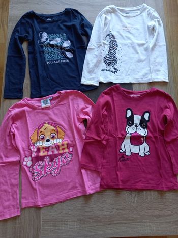 T-shirts manches longues 5 ans 