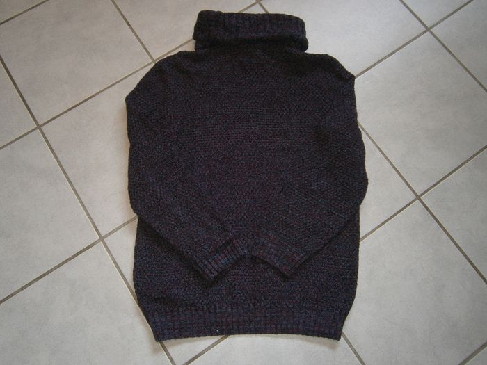 Pull ML col roulé chiné noir MEDECINE Taille XL - photo numéro 6