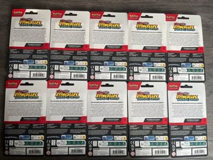 Lot de 10 boosters étincelles déferlantes sous blister - photo numéro 2