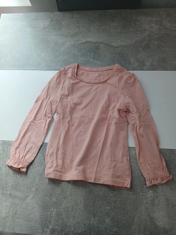 Haut manches longues fille c&a