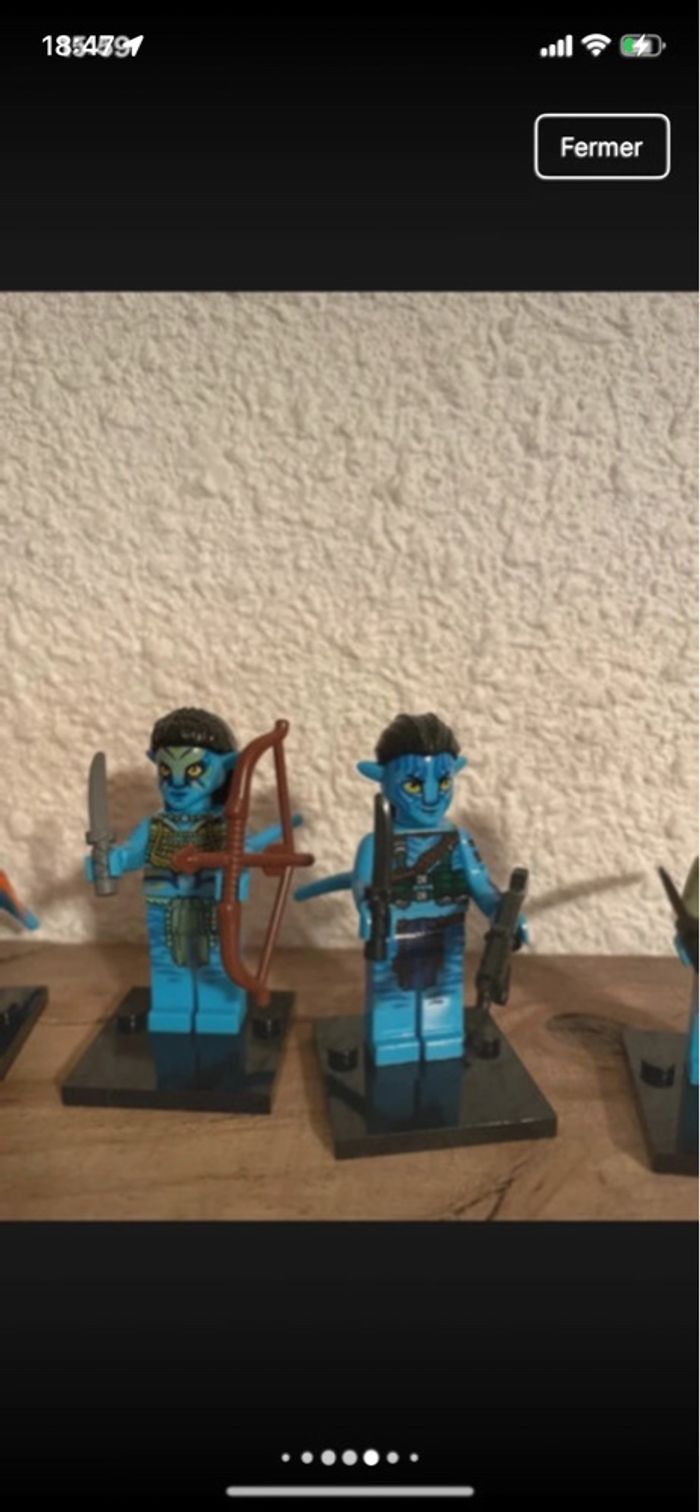 Minifigure Avatar 3 lot de 10 - photo numéro 9