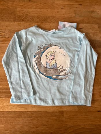 Tee shirt manche longue la reine des neiges disney