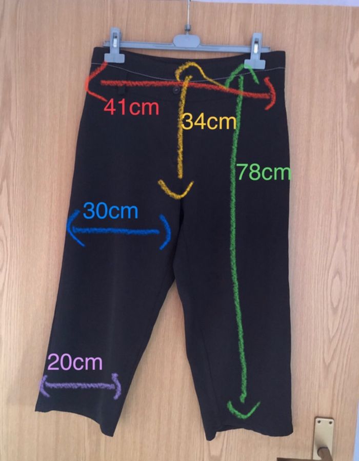 Pantacourt noir 42 - photo numéro 5